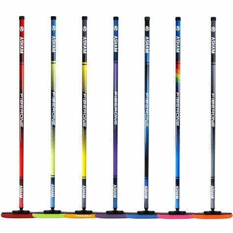 Asham Fiberglass Cyber V2 Curling Broom