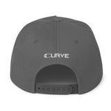 Curve Curling Flat Bill Hat